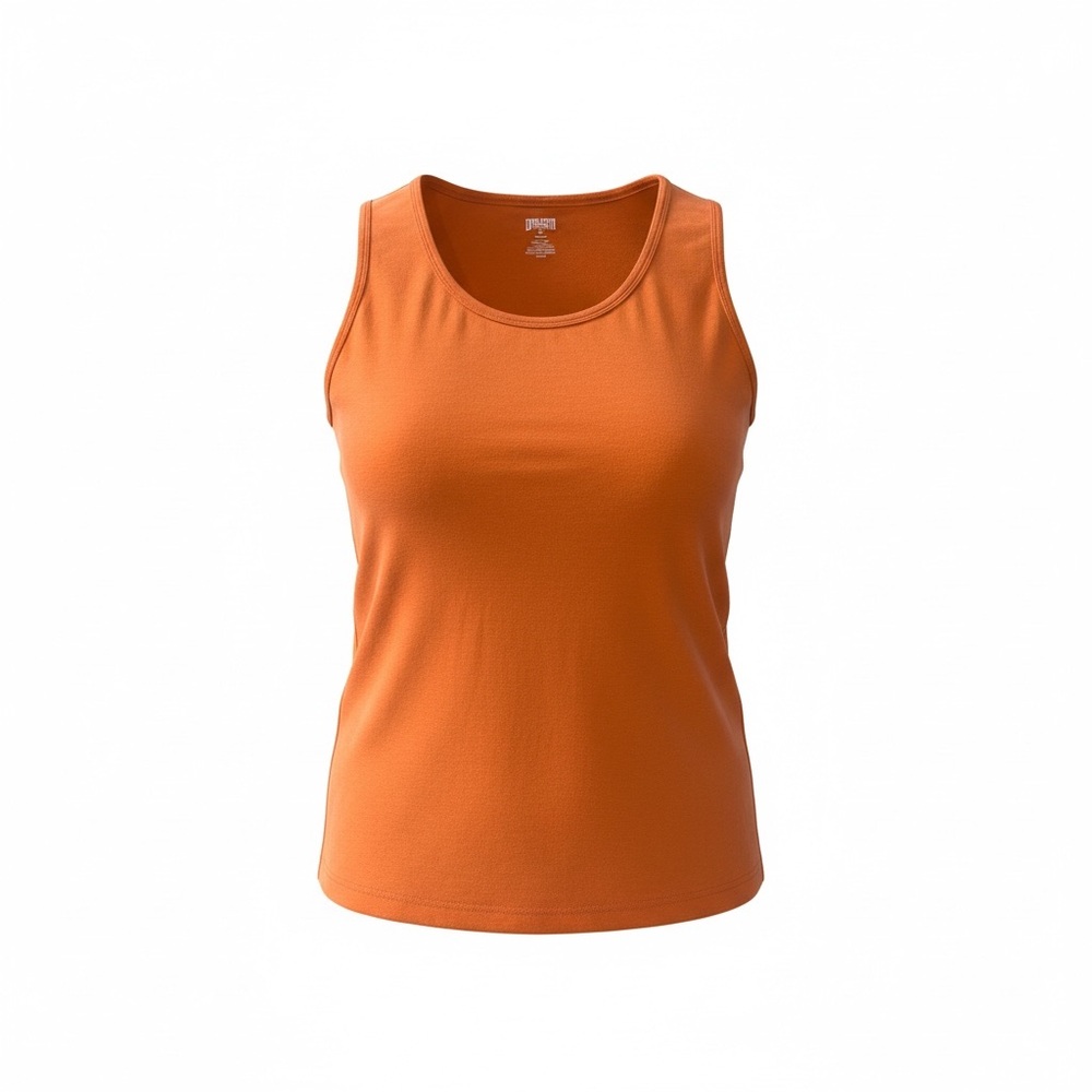 Duluth Trading Co. Tank Top in Bright Orange Size XL Women